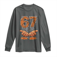 Basketball 67 Six Seven Funny Gen Alpha Meme Drip Long Sleeve Shirt