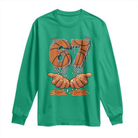 Basketball 67 Six Seven Funny Gen Alpha Meme Drip Long Sleeve Shirt