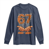 Basketball 67 Six Seven Funny Gen Alpha Meme Drip Long Sleeve Shirt