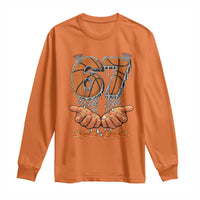 Basketball 67 Six Seven Funny Gen Alpha Meme Drip Long Sleeve Shirt