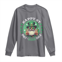 Happy St Pat Rizz Day Long Sleeve Shirt Leprechaun St Patrick's Day Shamrock