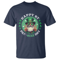 Happy St Pat Rizz Day T Shirt Leprechaun St Patrick's Day Shamrock