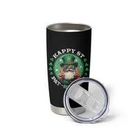 Happy St Pat Rizz Day Tumbler Cup Leprechaun St Patrick's Day Shamrock