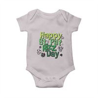 Funny Skibidi St Patrick's Day Baby Onesie Happy St Pat Rizz Day Shamrock