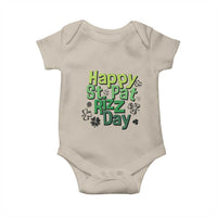 Funny Skibidi St Patrick's Day Baby Onesie Happy St Pat Rizz Day Shamrock