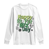 Funny Skibidi St Patrick's Day Long Sleeve Shirt Happy St Pat Rizz Day Shamrock