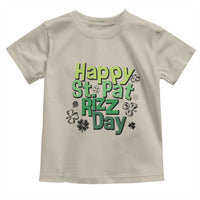 Funny Skibidi St Patrick's Day Toddler T Shirt Happy St Pat Rizz Day Shamrock