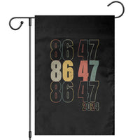 Funny Vintage 80s Style 86 47 2024 Retro Garden Flag - Wonder Print Shop