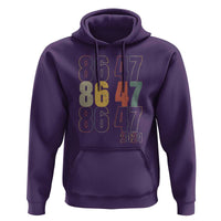Funny Vintage 80s Style 86 47 2024 Retro Hoodie
