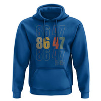 Funny Vintage 80s Style 86 47 2024 Retro Hoodie