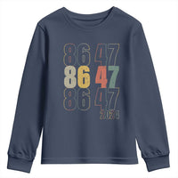 Funny Vintage 80s Style 86 47 2024 Retro Youth Sweatshirt