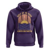Gulf Of Mexico Always And Forever Hoodie Retro Beach Sunset