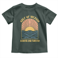 Gulf Of Mexico Always And Forever Toddler T Shirt Retro Beach Sunset