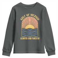 Gulf Of Mexico Always And Forever Youth Sweatshirt Retro Beach Sunset