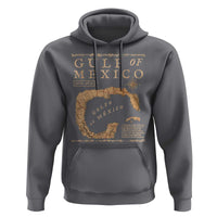 Gulf Of Mexico ESTD 1672 Hoodie Vintage Map