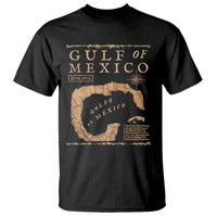 Gulf Of Mexico ESTD 1672 T Shirt Vintage Map