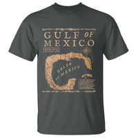 Gulf Of Mexico ESTD 1672 T Shirt Vintage Map