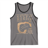 Gulf Of Mexico ESTD 1672 Tank Top Vintage Map
