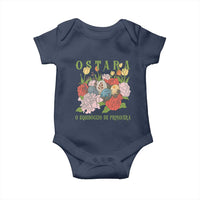 Ostara Eostre Easter Day Baby Onesie O Equinoccio De Primavera Eggs Flowers