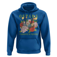 Ostara Eostre Easter Day Hoodie O Equinoccio De Primavera Eggs Flowers