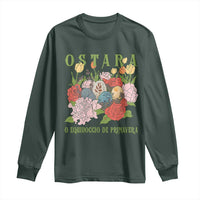 Ostara Eostre Easter Day Long Sleeve Shirt O Equinoccio De Primavera Eggs Flowers