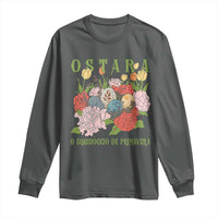 Ostara Eostre Easter Day Long Sleeve Shirt O Equinoccio De Primavera Eggs Flowers