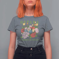 Ostara Eostre Easter Day T Shirt For Women O Equinoccio De Primavera Eggs Flowers