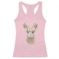 Ostara Pagan Eostre Easter Day Racerback Tank Top Rabbit Wolpertinger Spring Equinox Festival
