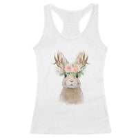 Ostara Pagan Eostre Easter Day Racerback Tank Top Rabbit Wolpertinger Spring Equinox Festival