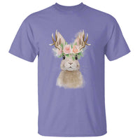 Ostara Pagan Eostre Easter Day T Shirt Rabbit Wolpertinger Spring Equinox Festival
