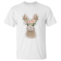 Ostara Pagan Eostre Easter Day T Shirt Rabbit Wolpertinger Spring Equinox Festival