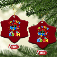 67 Autism Awareness Ceramic Ornament Funny Six Seven Bruh Autistic Puzzle Kids Boys