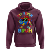 67 Autism Awareness Hoodie Funny Six Seven Bruh Autistic Puzzle Kids Boys