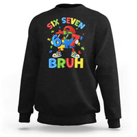 67 Autism Awareness Sweatshirt Funny Six Seven Bruh Autistic Puzzle Kids Boys