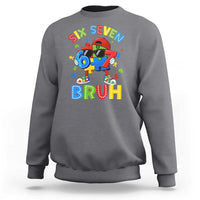 67 Autism Awareness Sweatshirt Funny Six Seven Bruh Autistic Puzzle Kids Boys