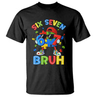 67 Autism Awareness T Shirt Funny Six Seven Bruh Autistic Puzzle Kids Boys