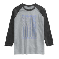 Denim Day Awareness Raglan Shirt Wear Jeans No Excuse Change Lives Vintage American Flag