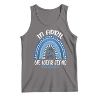 Denim Day Awareness Tank Top In April We Wear Jeans Rainbow