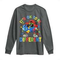 Six Seven Autism Awareness Long Sleeve Shirt It Is Ok To Be Different 67 Meme Puzzle