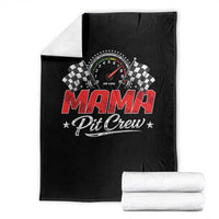 Mama Pit Crew Throw Blanket Racing Family Matching Mothers Day