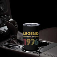 May 50th Birthday Tumbler Cup Legends Since May 1976 Retro Bday