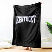 Kentucky Throw Blanket Vintage Sports Design Kentuckian KY State