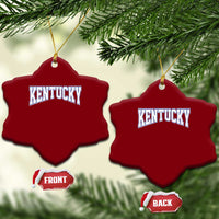 Kentucky Ceramic Ornament Vintage Sports Design Kentuckian KY State