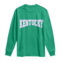 Kentucky Long Sleeve Shirt Vintage Sports Design Kentuckian KY State