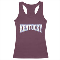 Kentucky Racerback Tank Top Vintage Sports Design Kentuckian KY State