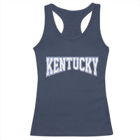 Kentucky Racerback Tank Top Vintage Sports Design Kentuckian KY State