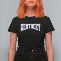 Kentucky T Shirt For Women Vintage Sports Design Kentuckian KY State