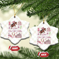 Derby Horse Racing Day Ceramic Ornament Lilies For The Fillies Stargazer Lily Flower