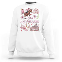 Derby Horse Racing Day Sweatshirt Lilies For The Fillies Stargazer Lily Flower