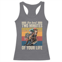 Horse Race Derby Racerback Tank Top The Best Two Minutes Of Your Life